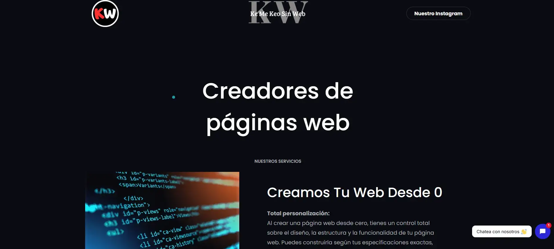 Kemekeosinweb - Agencia de Desarrollo Web